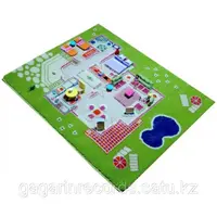 Детский ковер Домик Зеленый (80 х 100)