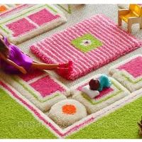 Детский ковер Домик Зеленый (80 х 100)