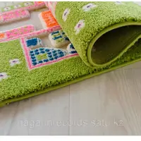 Детский ковер Домик Зеленый (134 х 200)