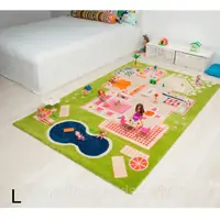 Детский ковер Домик Зеленый (134 х 200)
