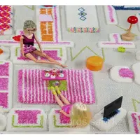 Детский ковер Домик Зеленый (160 х 230)