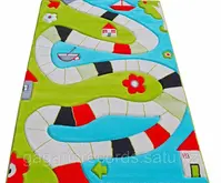 Детский ковер Игровая Дорожка Бирюзовая (134 х 180)