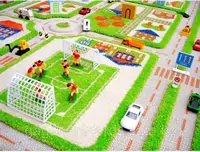 Детский ковер Трафик Зеленый (80 х 100)