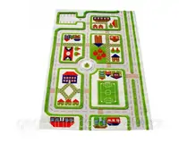 Детский ковер Трафик Зеленый (80 х 100)