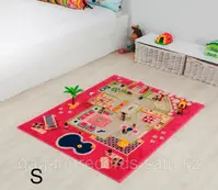 Детский ковер Домик Розовый (80 х 150)