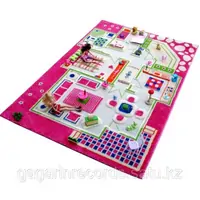 Детский ковер Домик Розовый (80 х 150)