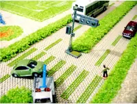 Детский ковер Трафик Зеленый (134 х 180)