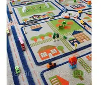 Детский ковер Трафик Синий (80 х 100)