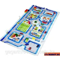 Детский ковер Трафик Синий (80 х 150)