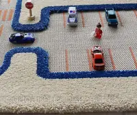 Детский ковер Трафик Синий (160 х 230)