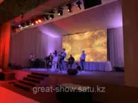 Полноцветный Светодиодный Дисплей LED P5, размер экрана 3.2м х 5.76м. Б/У