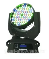 Светодиодные поворотные головы Wash RGBW 108*3W Led Moving head wash (Б/У)