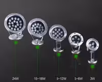 Подводные светильники для бассейнов и фонтанов 3Вт-RGB