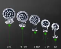 Подводные светильники для бассейнов и фонтанов 3Вт-RGB