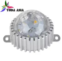 Пиксельный светильник с прозрачными вафельным шариком 12Вт - Холодный белый