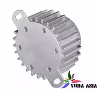 Пиксельный светильник с прозрачными вафельным шариком 12Вт - RGB