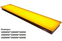 Грунтовый светодиодный светильник-кирпич