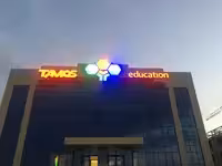 Крышная установка. Объемные световые Буквы. Остановочные комплексы, Навесы ,Шатры