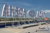 Крышная установка. Объемные световые Буквы. Остановочные комплексы, Навесы ,Шатры