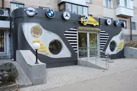 Придорожные указатели .Оформление  Фасадов , Стеллы , Входные группы.