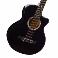 Акустическая гитара с вырезом The Olive Tree R38 BK