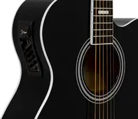 Электроакустическая гитара Smiger GA-H15EQ BK
