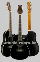 Гитара электроакустическая 12-тиструнная  Adagio MDR-4112 BK