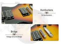 Электрогитара Les Paul Aiersi LP-19 SB