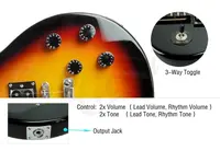 Электрогитара Les Paul Aiersi LP-19 SB