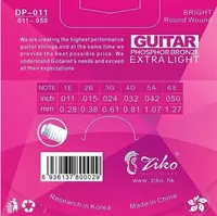 Струны для акустической гитары Ziko DP - 011