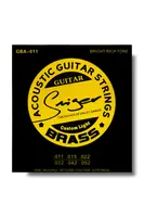 Струны для акустической гитары с тремя медиаторами Smiger GBA-011