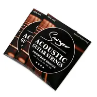 Струны для акустической гитары с тремя медиаторами Smiger GPA-010