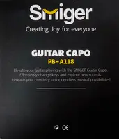 Каподастр Smiger PB-A118 BK черный