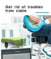 Радиосистема инструментальная беспроводная гитарная Music Room Wireless Guitar System A9