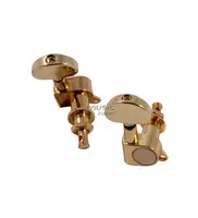 Колок для гитары покрытие позолоченное