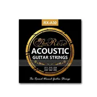 Струны для акустической гитары 011-050 The Rose RX-A30