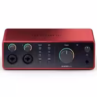 Внешняя студийная звуковая карта Focusrite Scarlett 4i4 4th Gen