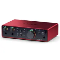 Внешняя студийная звуковая карта Focusrite Scarlett 2i2 4th Gen