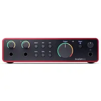 Внешняя студийная звуковая карта Focusrite Scarlett 2i2 4th Gen