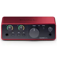 Внешняя студийная звуковая карта Focusrite Scarlett Solo 4th Gen