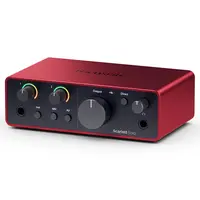 Внешняя студийная звуковая карта Focusrite Scarlett Solo 4th Gen