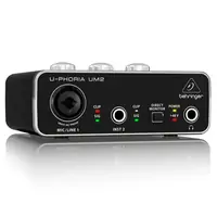Внешняя студийная звуковая карта Behringer UM2