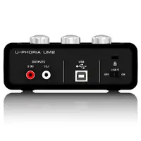 Внешняя студийная звуковая карта Behringer UM2