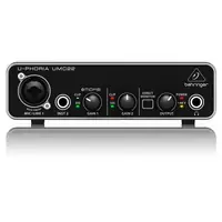 Внешняя студийная звуковая карта Behringer UMC22 U-PHORIA