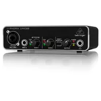 Внешняя студийная звуковая карта Behringer UMC22 U-PHORIA