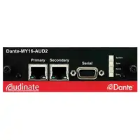 Плата расширения Yamaha DANTE-MY16-AUD2