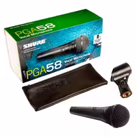 Вокальный микрофон Shure PGA58-XLR-E