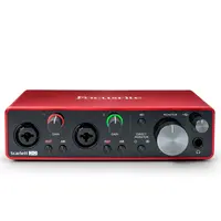 Внешняя студийная звуковая карта Focusrite scarlett 2i2 3Gen