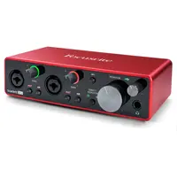 Внешняя студийная звуковая карта Focusrite scarlett 2i2 3Gen