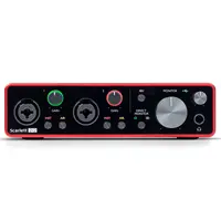 Внешняя студийная звуковая карта Focusrite scarlett 2i2 3Gen